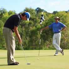 Golf in Queensland Noosa Springs Sunshine Coast People Playing Golf